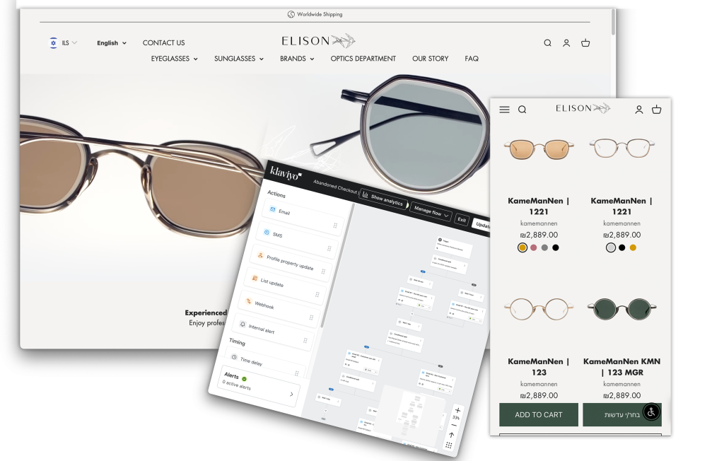 project of e-commerce website development